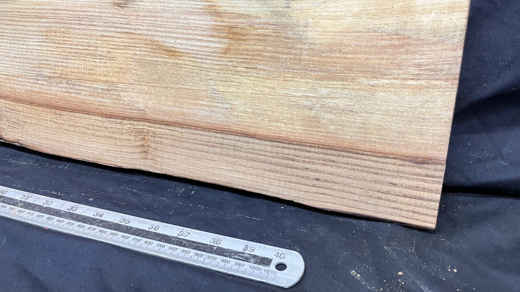 Ash hardwood window sill, plank 1145 L x 156 W x 31 D mm (297)