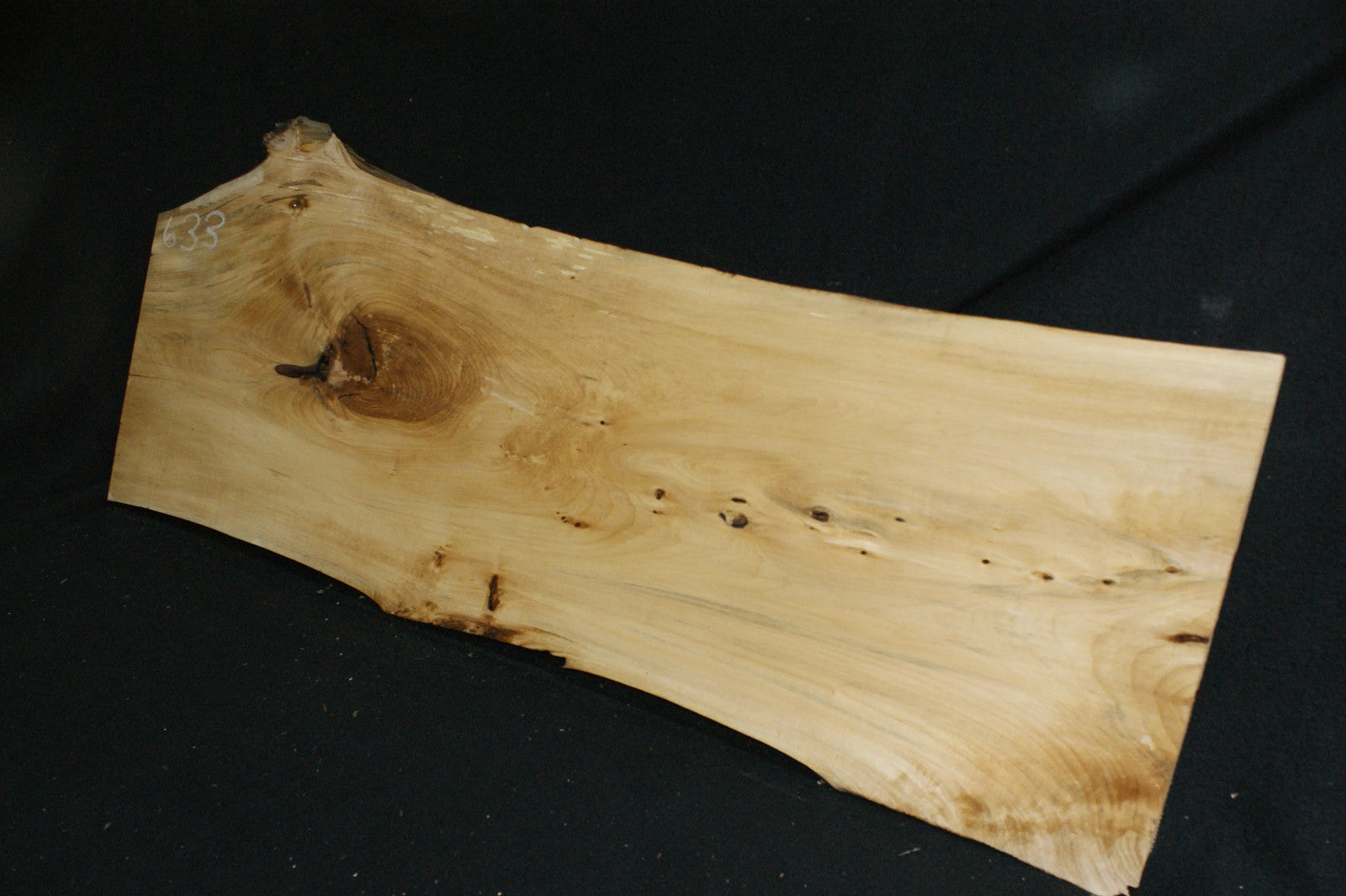 Lime Wood  1204 L x 460 - 352 W x 30 D (mm) (633)