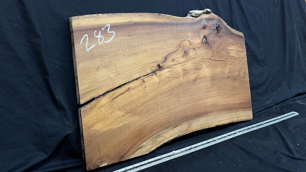 Elm sill, shelf,board, plank, 722 L x 470 W x 40 D mm (283)