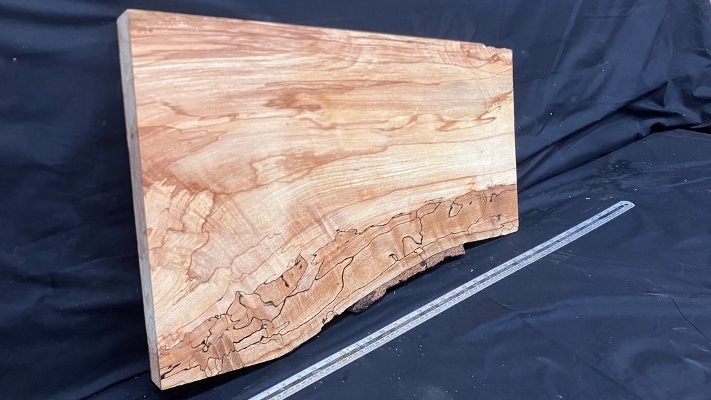Spalted Beech timber, plank, board 716 L x 489 W x 53 D (mm) (22)