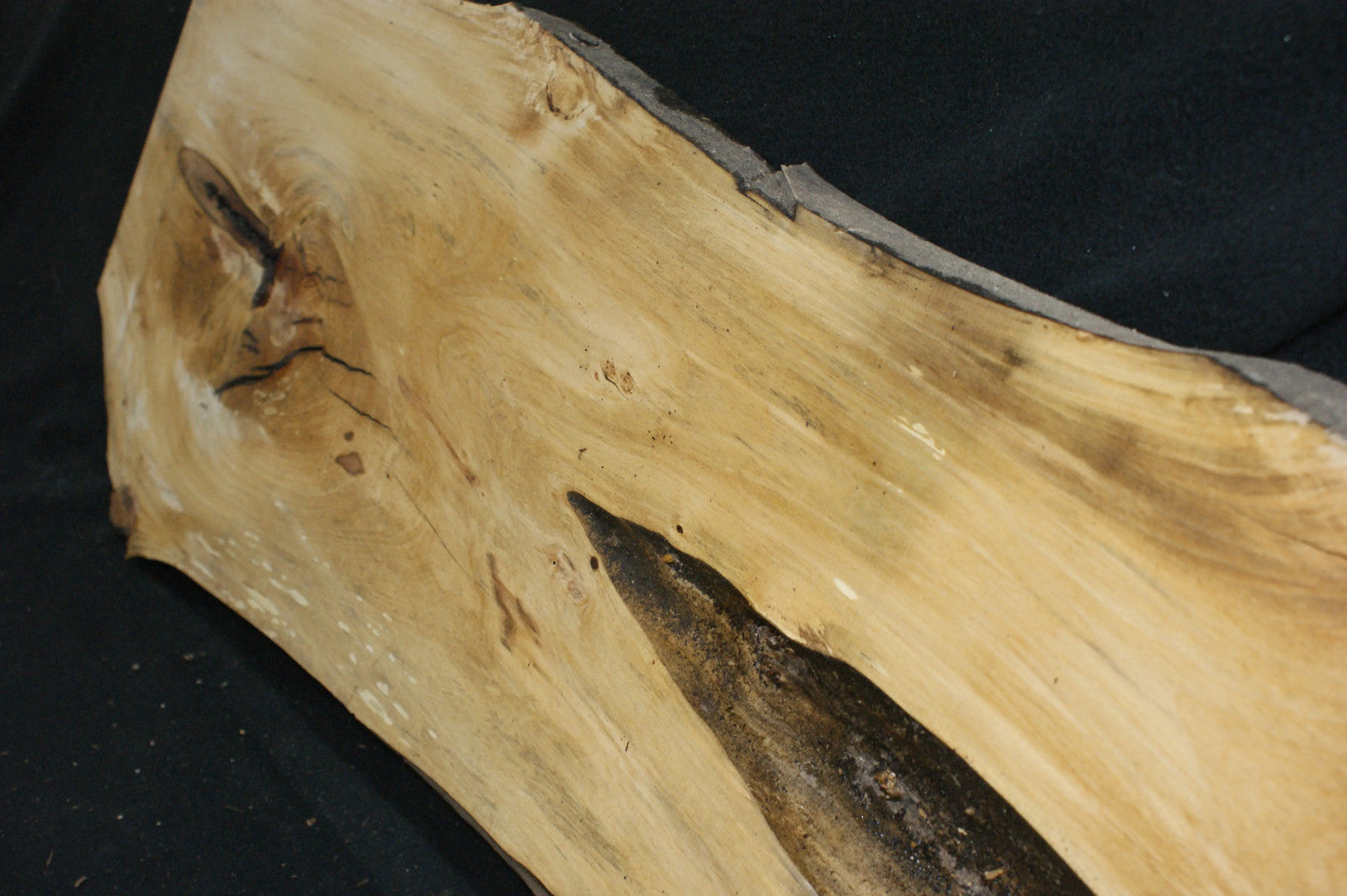 Lime Wood  1204 L x 460 - 352 W x 30 D (mm) (633)