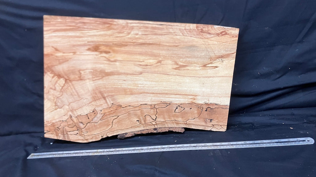 Spalted Beech timber, plank, board 716 L x 489 W x 53 D (mm) (22)