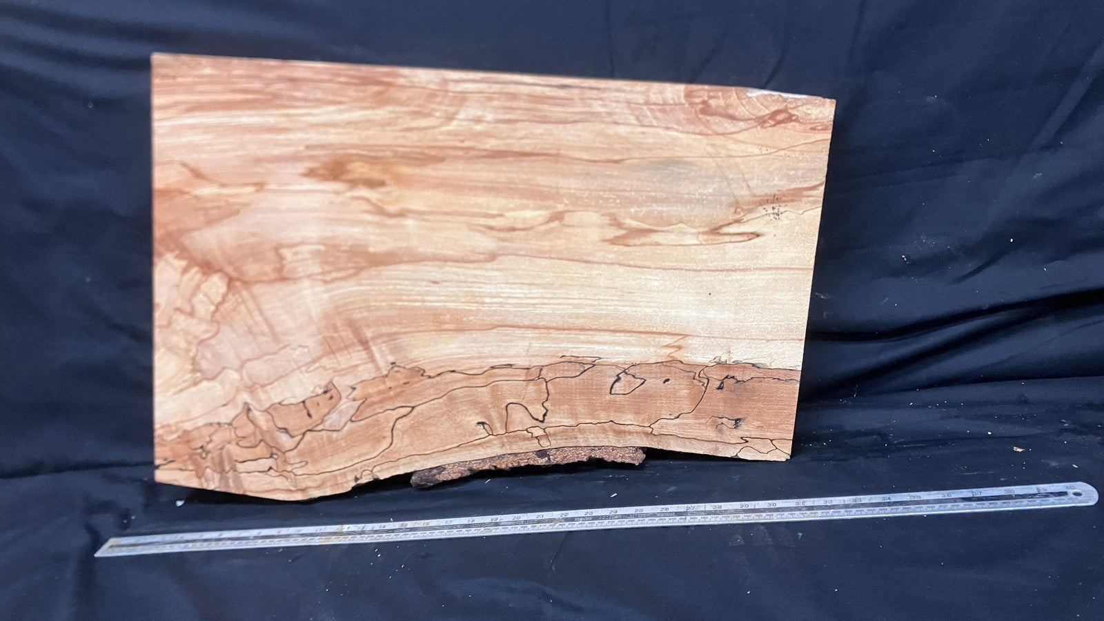 Spalted Beech timber, plank, board 716 L x 489 W x 53 D (mm) (22)