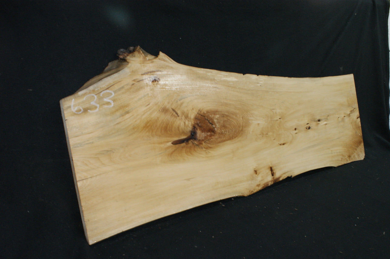 Lime Wood  1204 L x 460 - 352 W x 30 D (mm) (633)