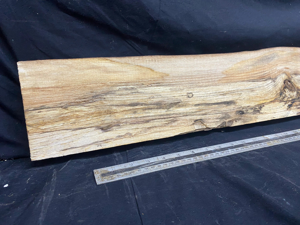Hardwood window sill, ash timber plank 1229 L x 144 W x 37 D mm (363)