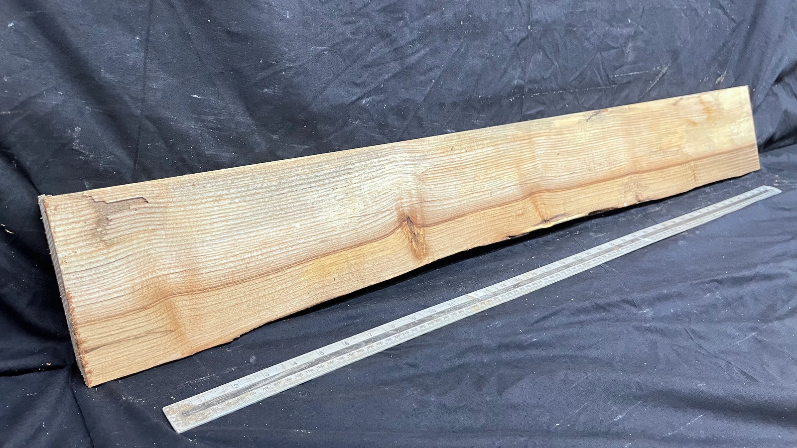 Ash hardwood window sill, plank 1145 L x 156 W x 31 D mm (297)