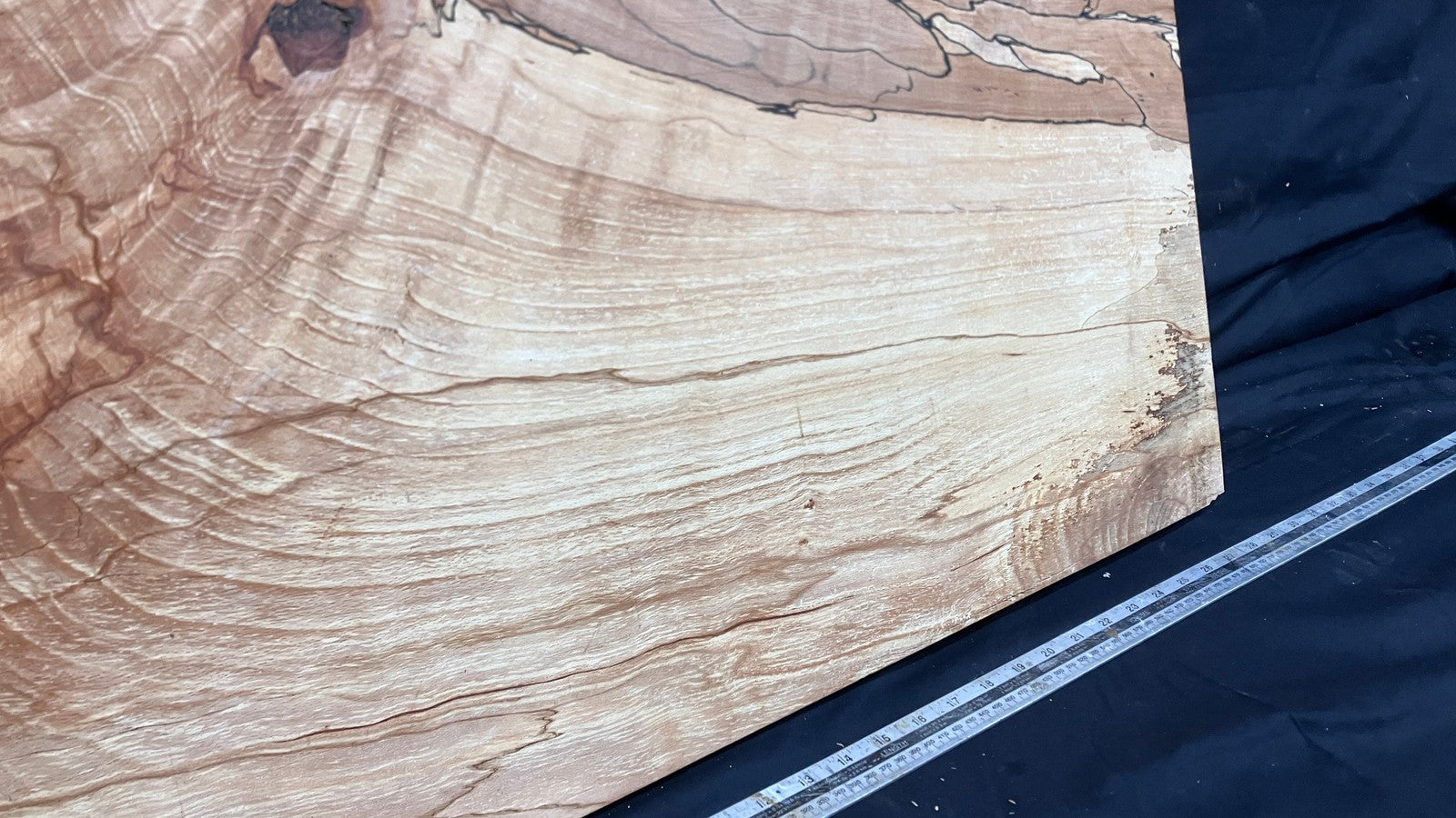 Spalted Beech timber, plank, board 716 L x 489 W x 53 D (mm) (22)
