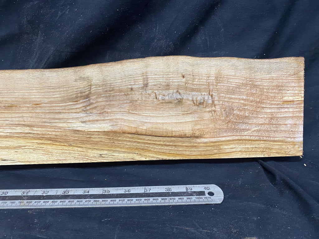 Hardwood window sill, ash timber plank 1229 L x 144 W x 37 D mm (363)