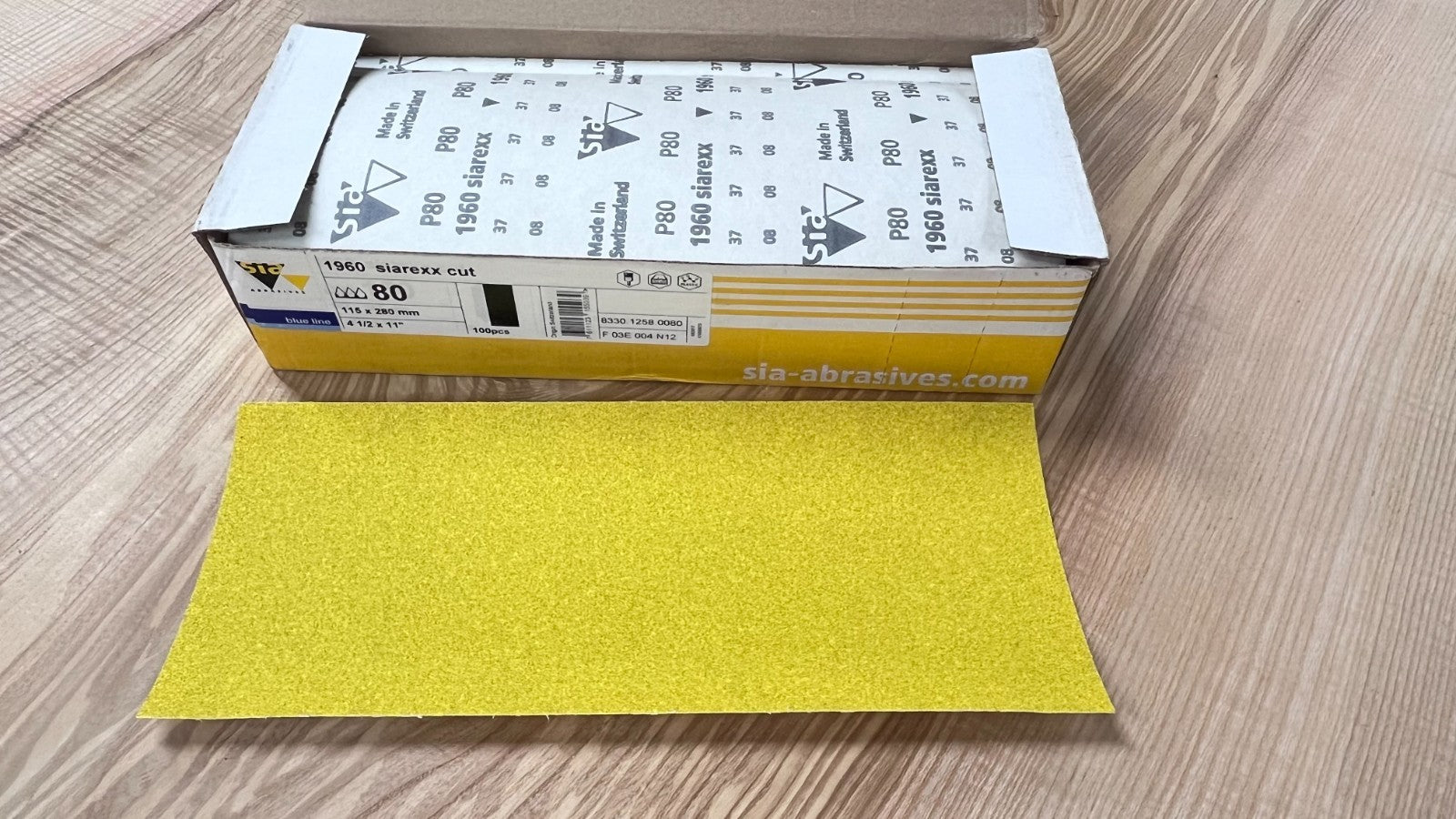 Sia 1960 siarexx cut 115x280mm P80
