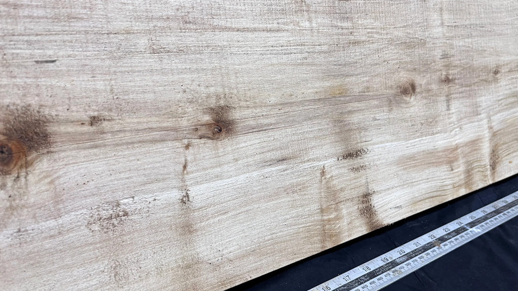 Sycamore plank, shelf, craft wood 1112 L x 324 W x 40 D mm (296)