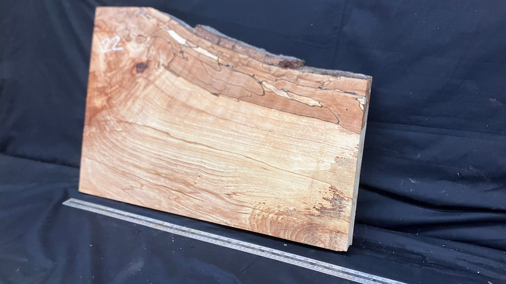 Spalted Beech timber, plank, board 716 L x 489 W x 53 D (mm) (22)