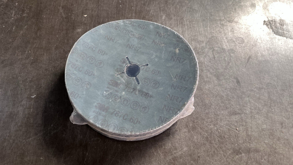 3M 125mm x 60+ Fibre Discs 787C 89735 Pack  of 25