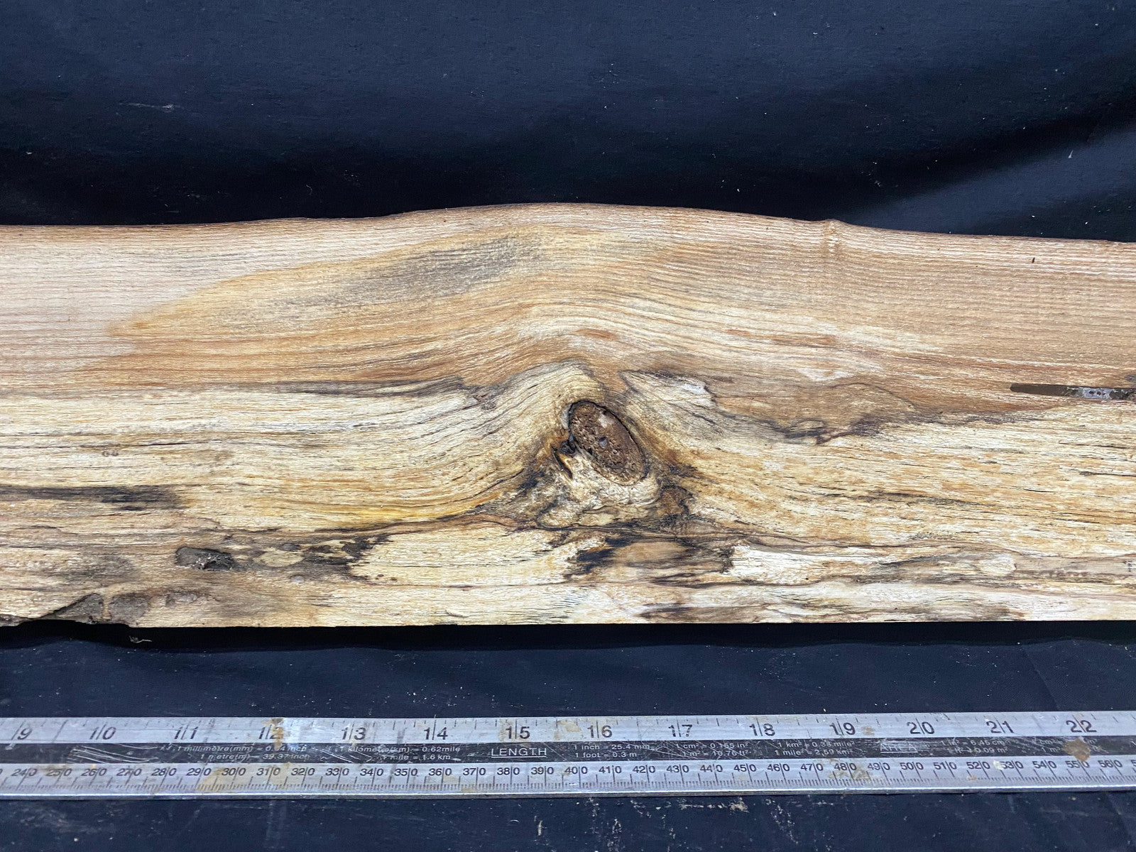 Hardwood window sill, ash timber plank 1229 L x 144 W x 37 D mm (363)