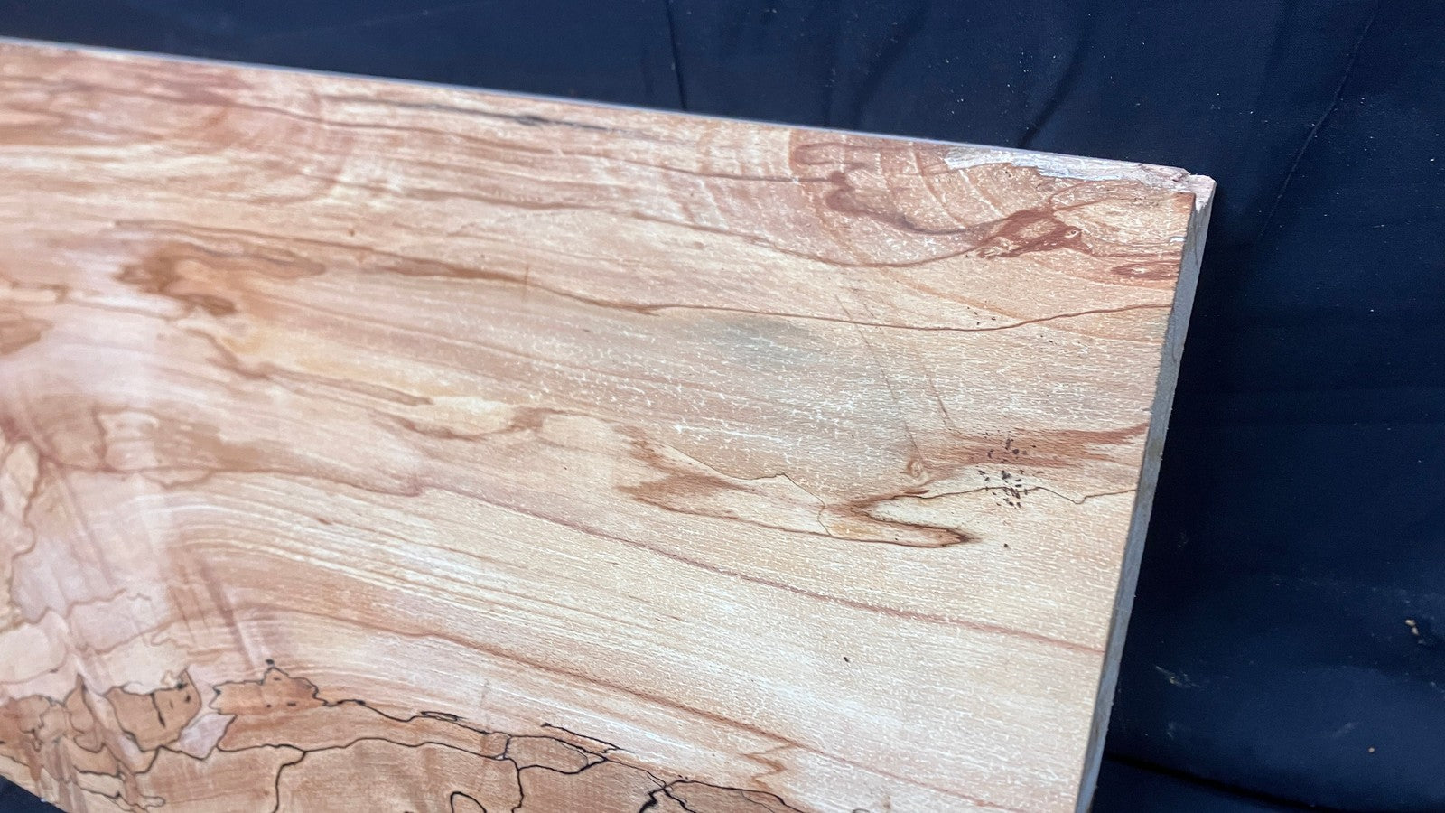 Spalted Beech timber, plank, board 716 L x 489 W x 53 D (mm) (22)