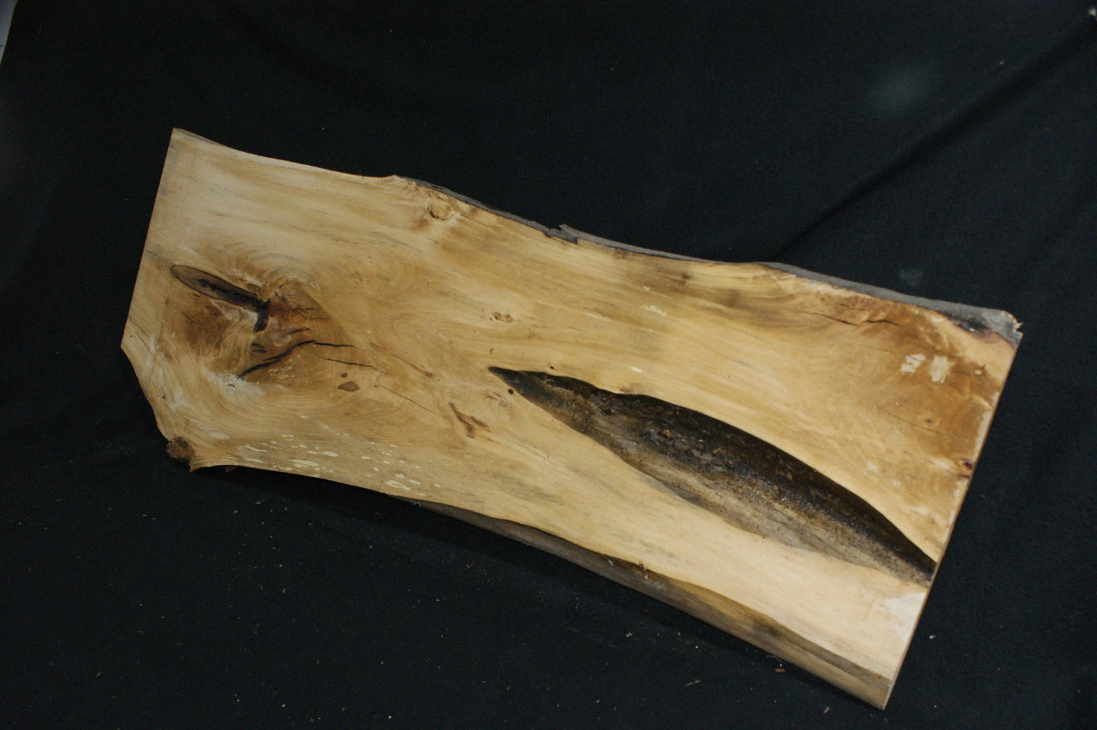 Lime Wood  1204 L x 460 - 352 W x 30 D (mm) (633)