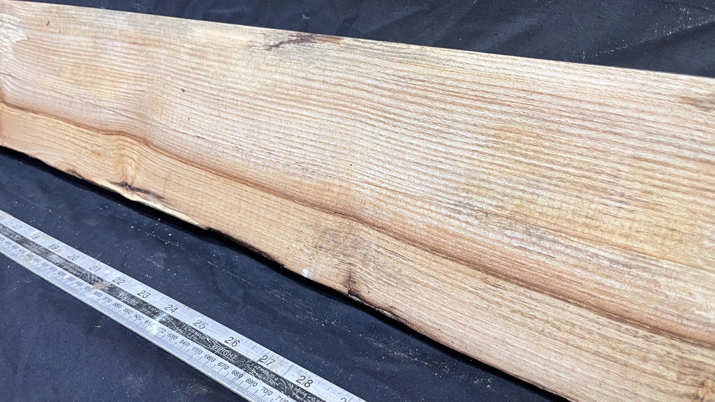 Ash hardwood window sill, plank 1145 L x 156 W x 31 D mm (297)