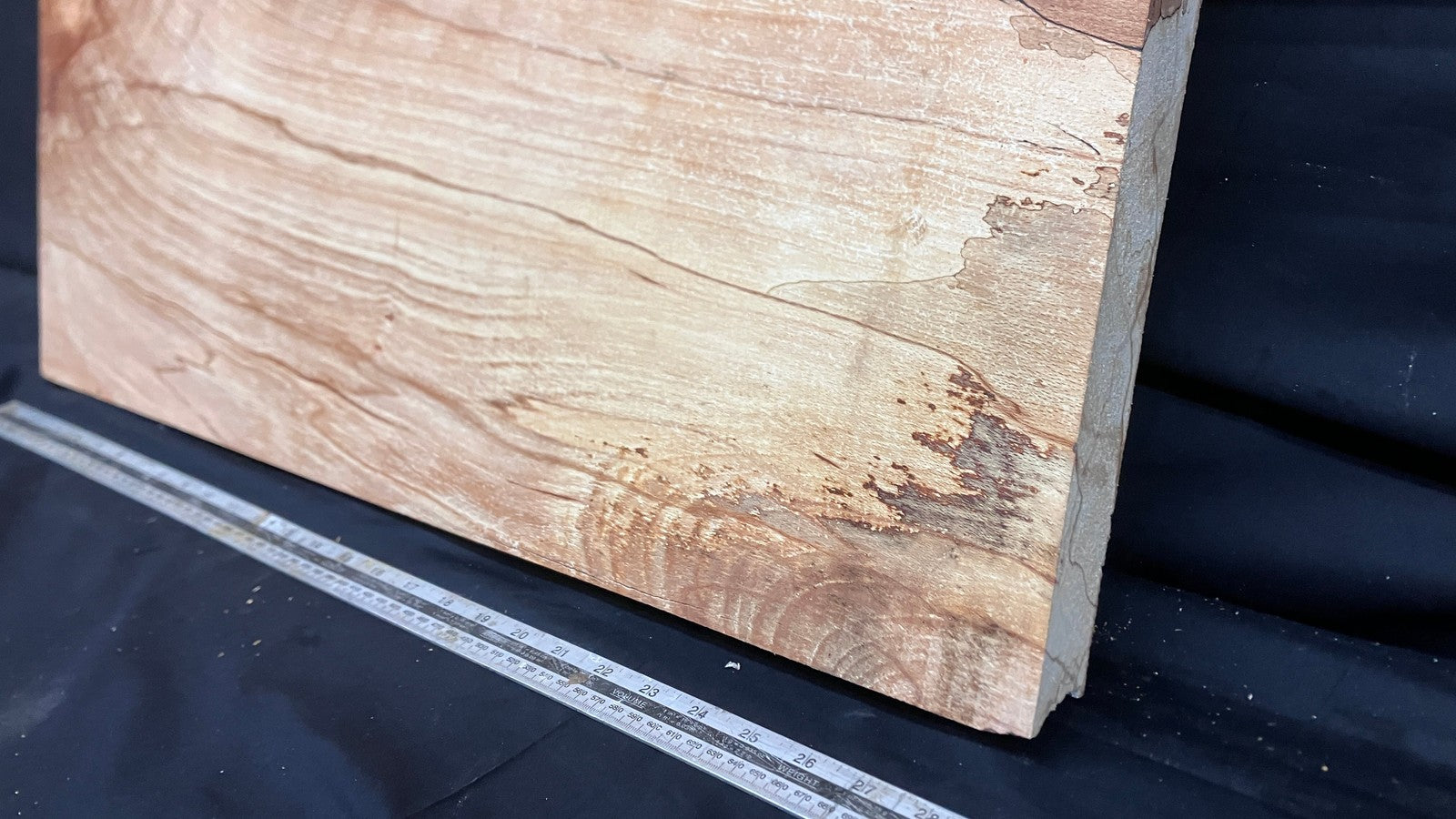 Spalted Beech timber, plank, board 716 L x 489 W x 53 D (mm) (22)