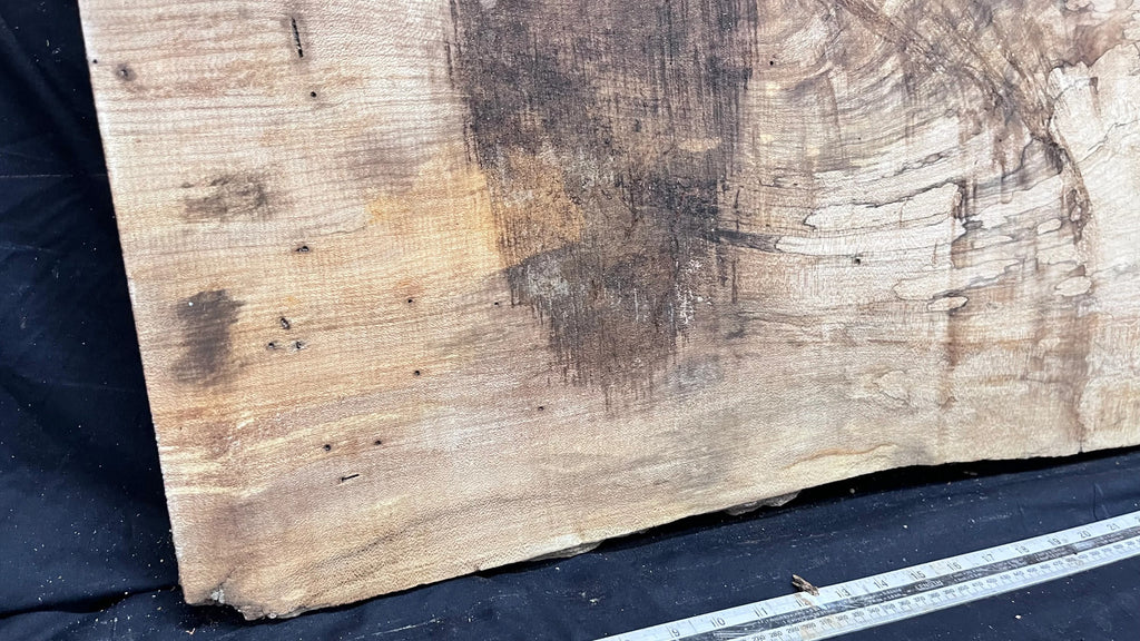 Sycamore wide plank, slab wood 1033 L x 507 W x 47 D (mm) (304)