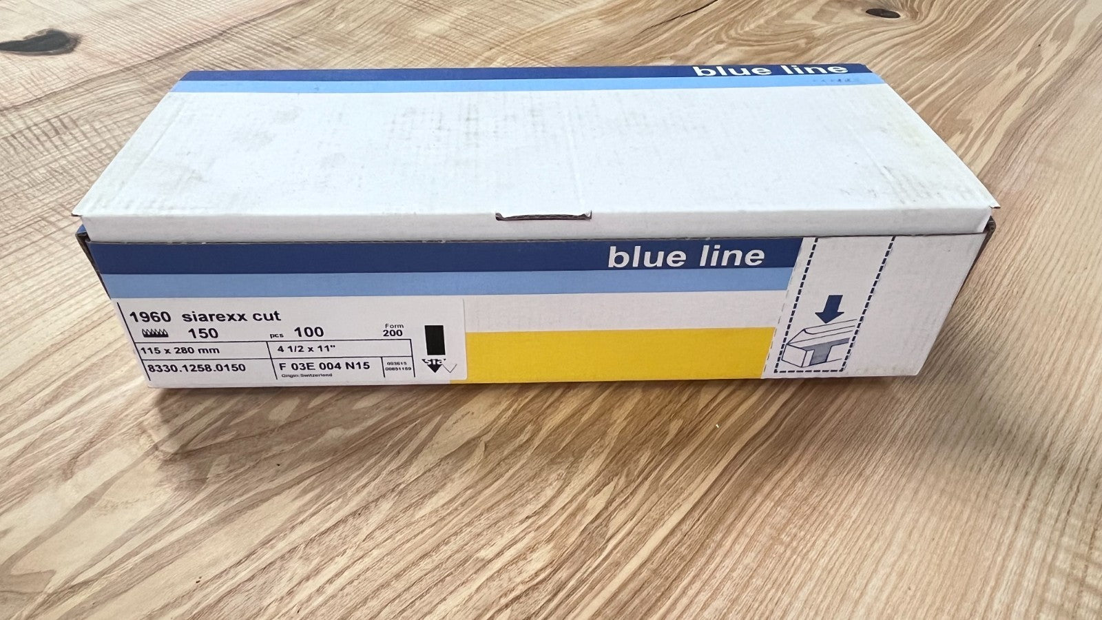 Sia 1960 siarexx cut 115x280mm P150