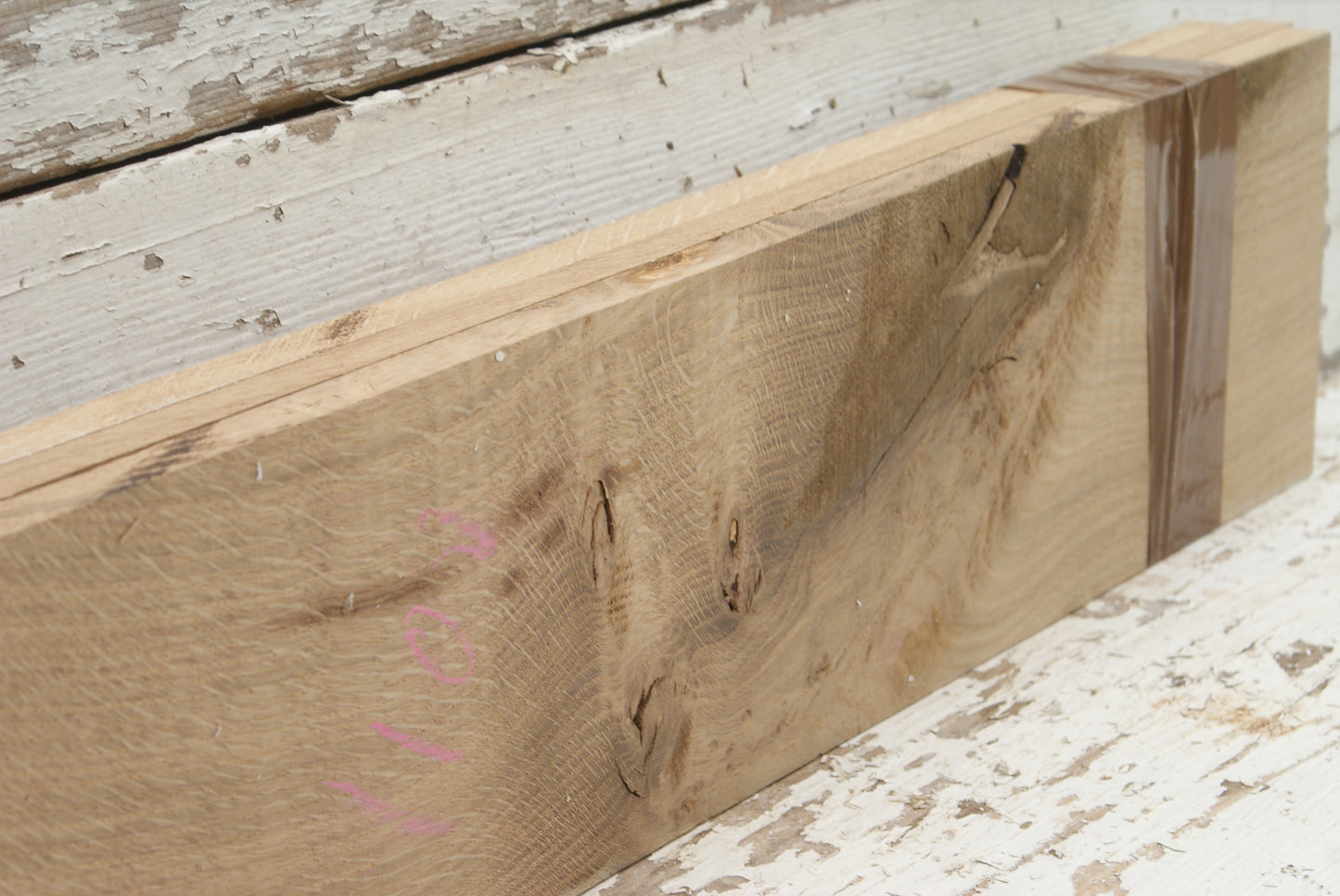 3x Character grade oak pack 1000 L x 150 W x 17 D (mm) (632)