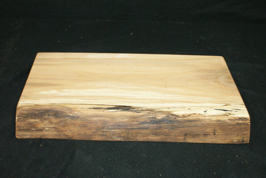 (208) Rippled Sycamore Chopping Board Small  410 L x 226 - 217 W x 40 D (mm)