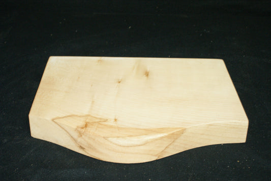 (209)  Sycamore Chopping Board Small  345 L x 235 - 192 W x 40 D (mm)