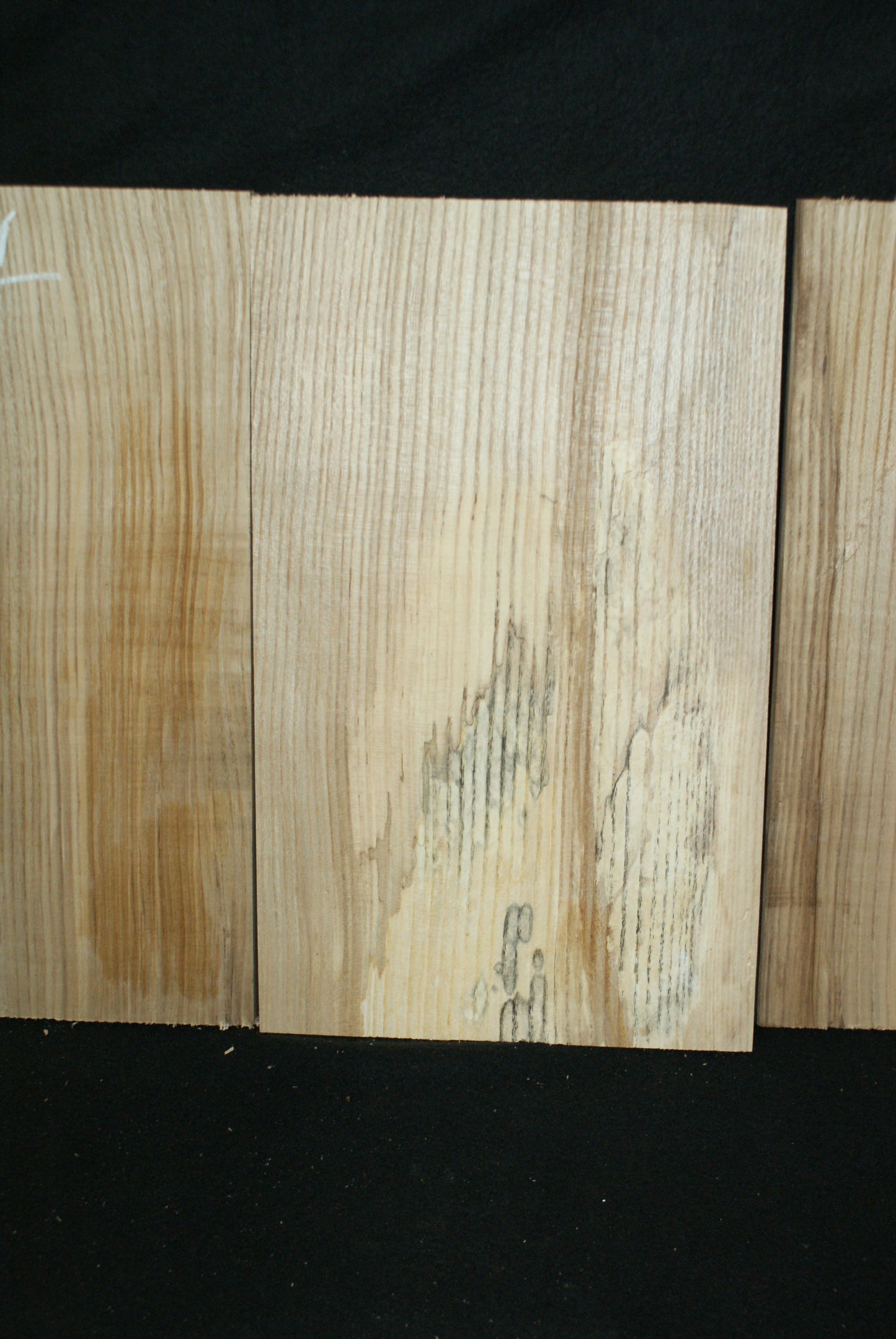 4x Grade B, Spalted Ash Sets 380 L x 230 W x 15 D mm (1)