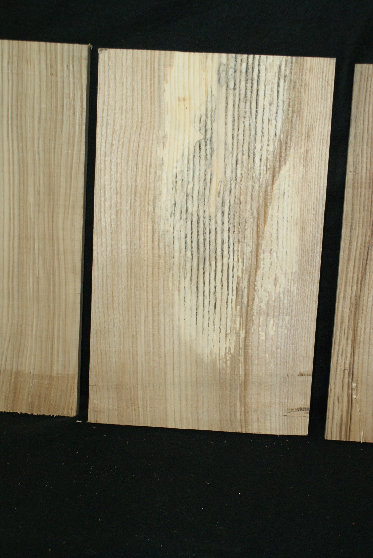 4x Grade B, Spalted Ash Sets 380 L x 230 W x 15 D mm (1)