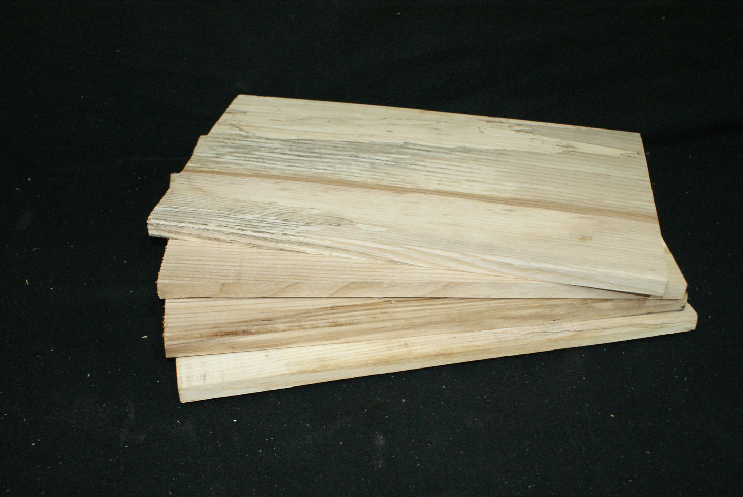 4x Grade B, Spalted Ash Sets 380 L x 230 W x 15 D mm (1)