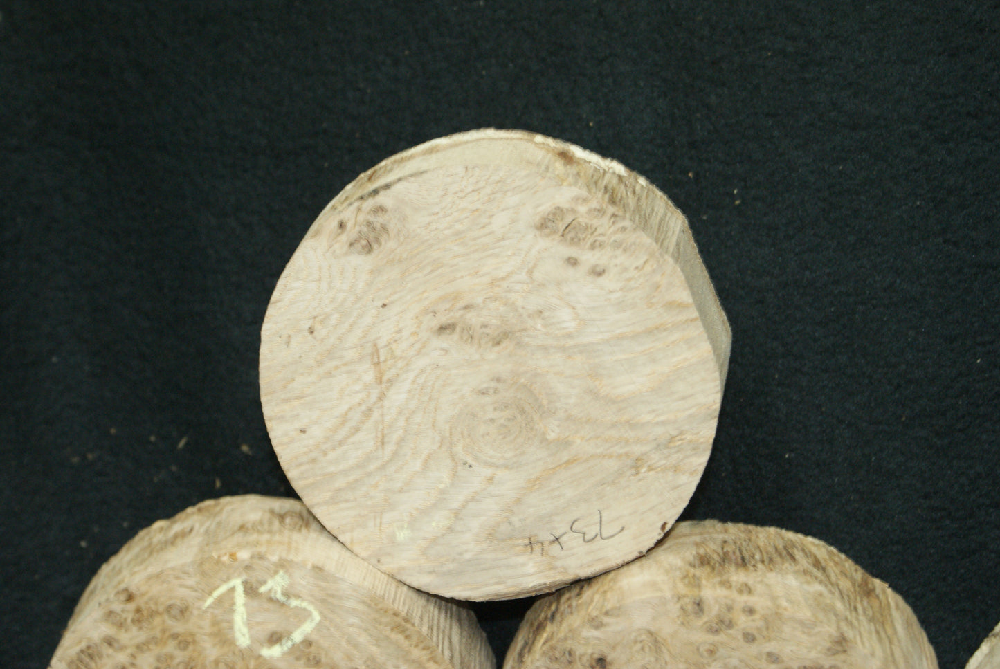 x4 Pippy Oak wood turning blanks 5 W x 2 D Inches (73)