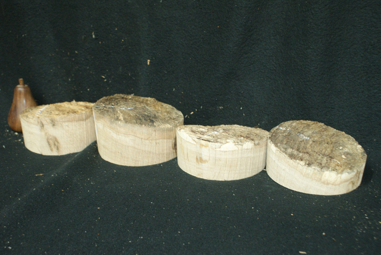 x4 Pippy Oak wood turning blanks 5 W x 2 D Inches (73)