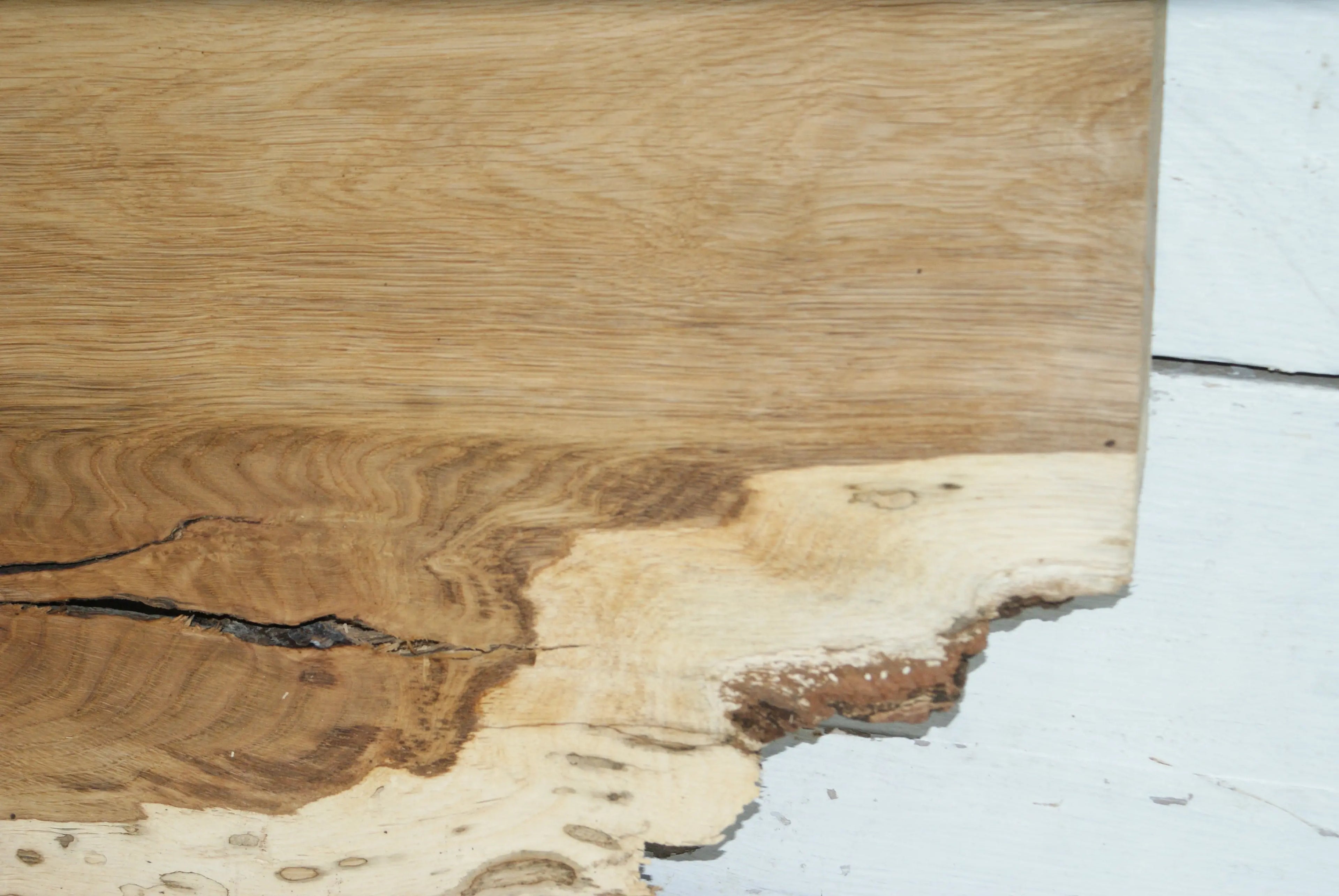 Oak 1019 L x 296 - 179  W x 30 D (mm) (111) Oak