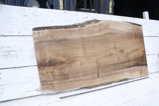 Walnut slab, shelf, board  (550)