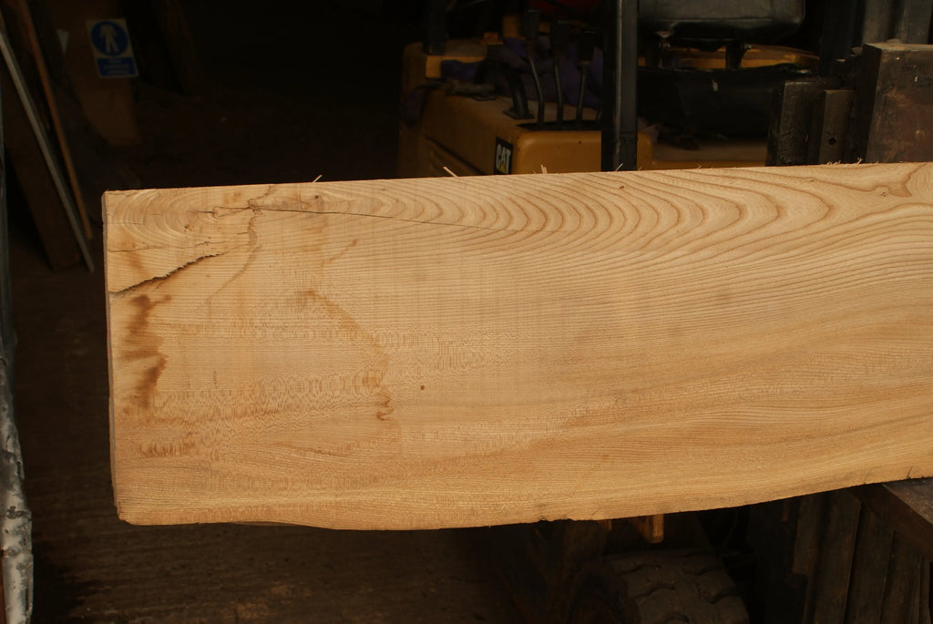 Elm Slab, Kiln Dried 2600 L x 460 - 342 W x 46 D mm   (298) elm