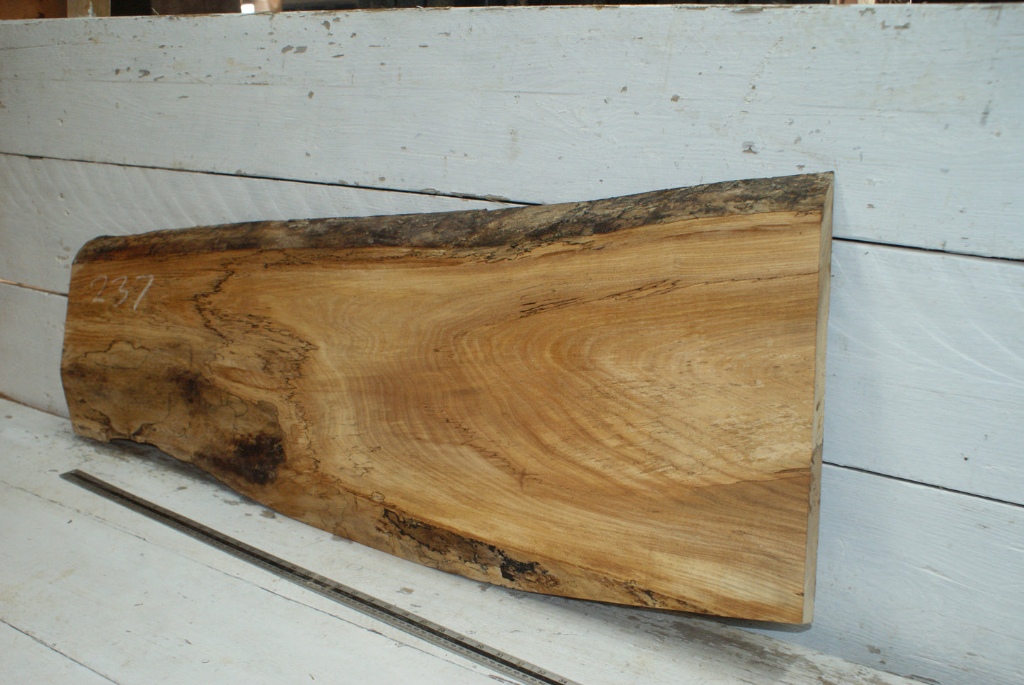 Spalted Elm 1165 L x 433 - 317 W x 40 D mm   (237)
