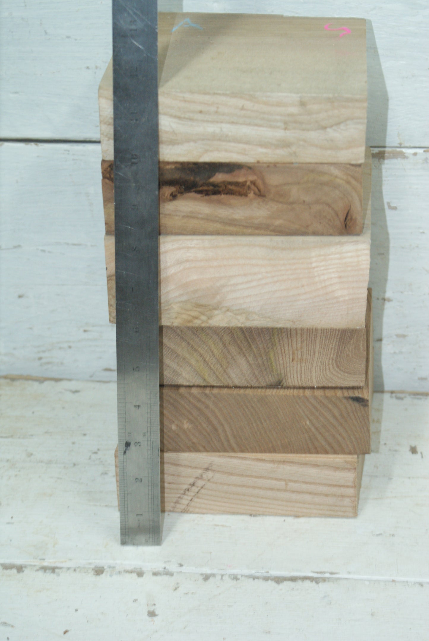 6 x Wood Turning Blanks  6x6 x 2"  A Grade   (005)
