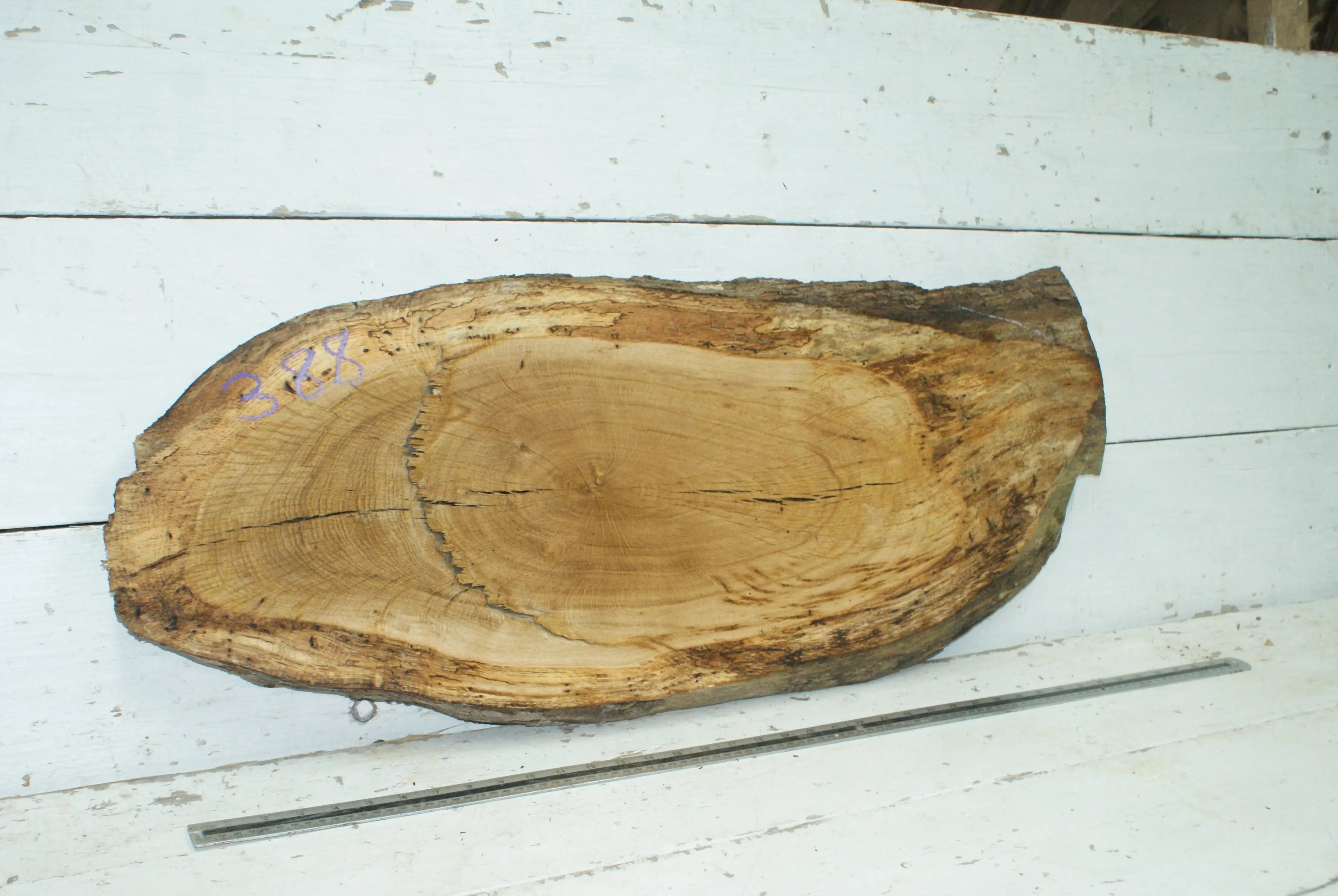 Oak 955 L x 375-200  W x 40 D (mm) (388) Oak