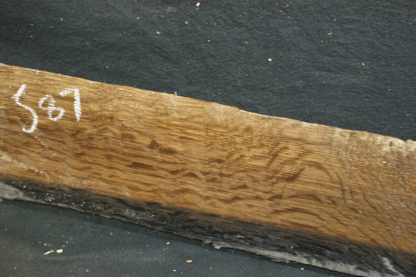 Bog oak 895 L x 145-0 W x 80-65 D mm     (587)