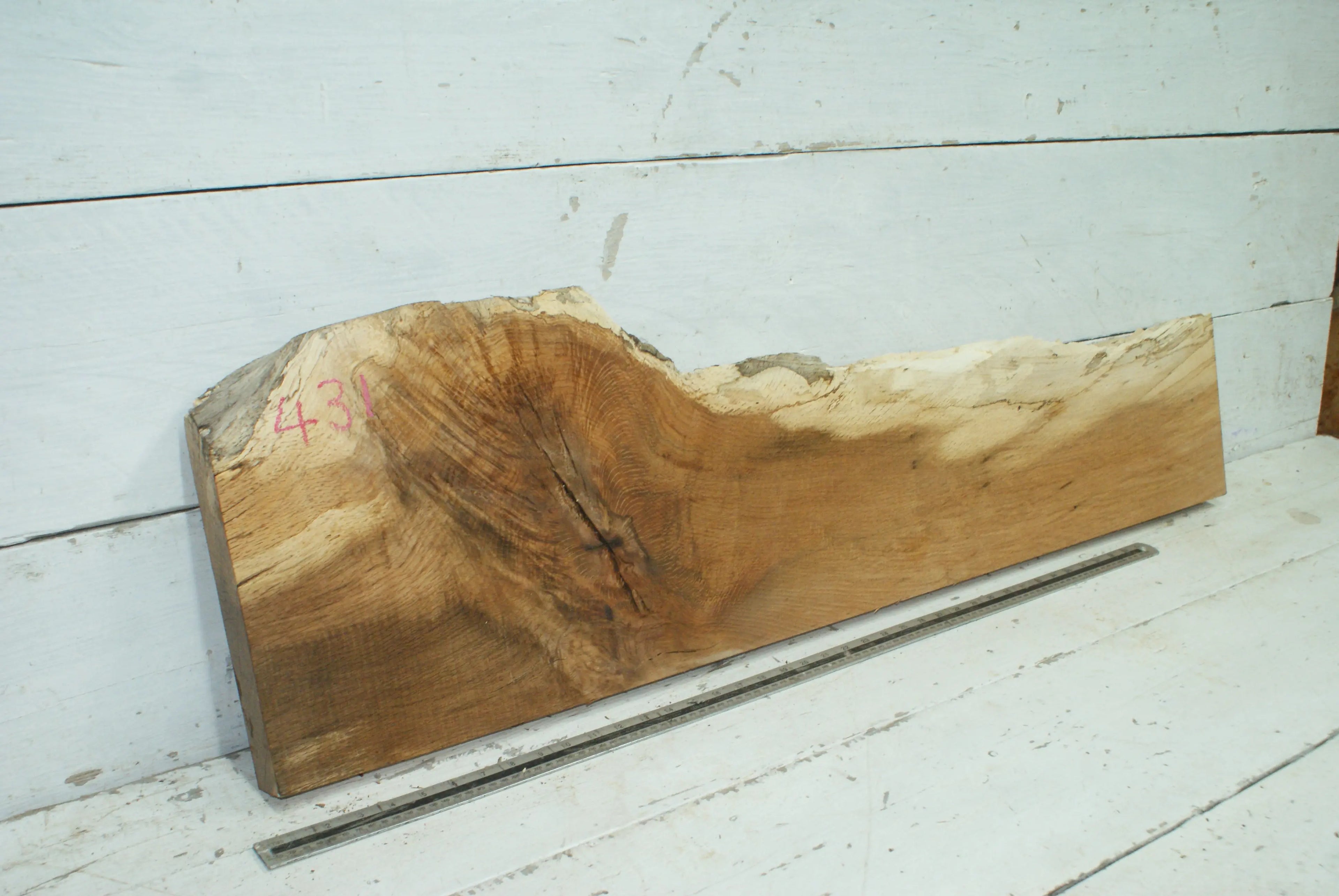Turkey Oak 1192 L x 312 - 200 W x 47 D (mm) (431) Oak