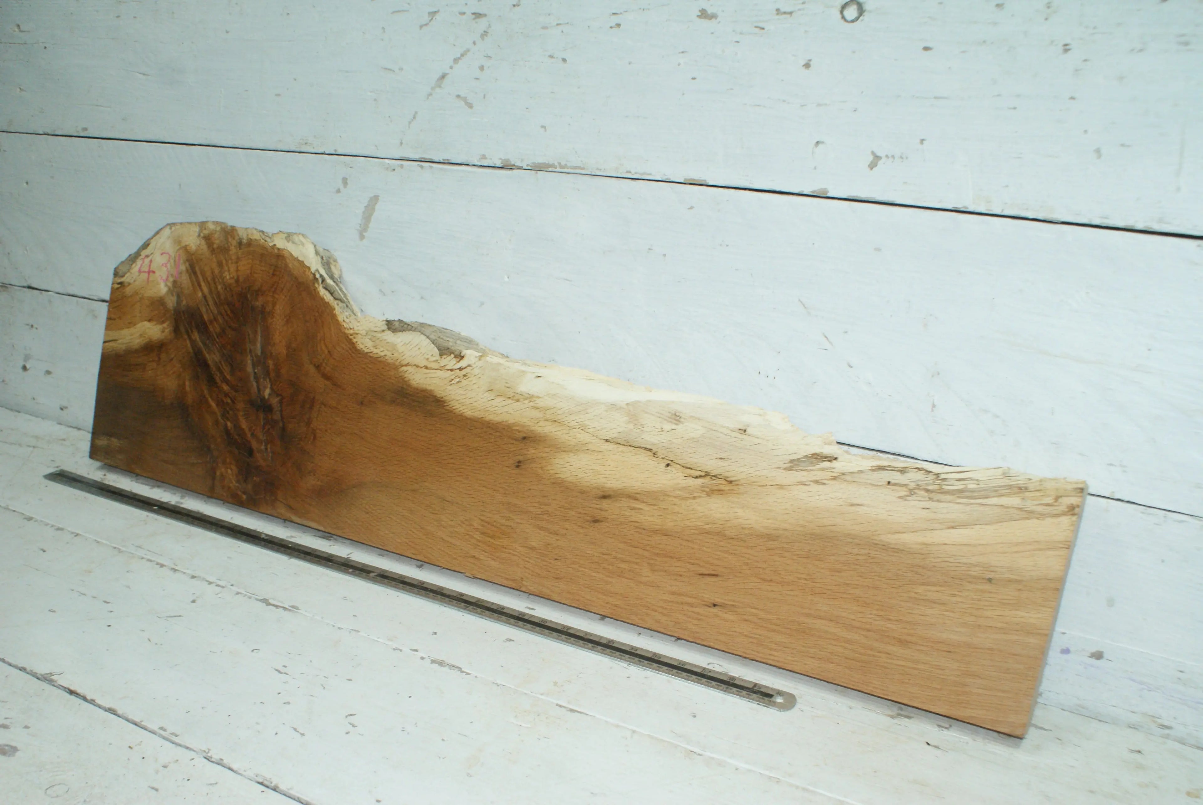 Turkey Oak 1192 L x 312 - 200 W x 47 D (mm) (431) Oak