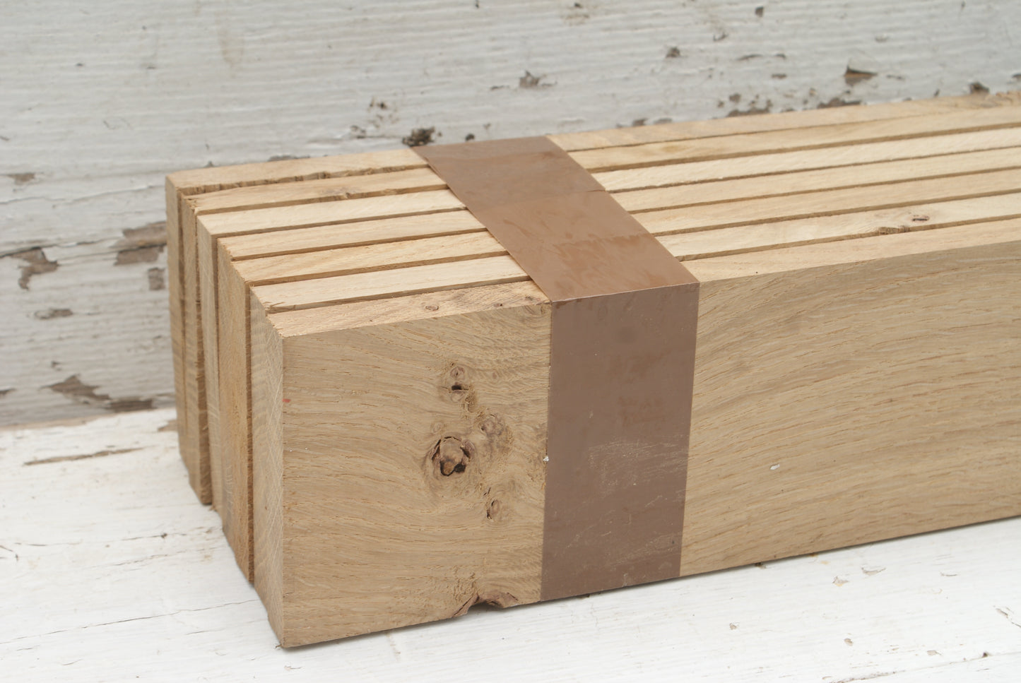 7x Character grade oak pack 800 L x 100 W x 17 D (mm) (623)