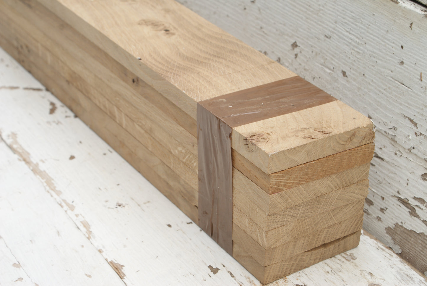 7x Character grade oak pack 800 L x 100 W x 17 D (mm) (623)