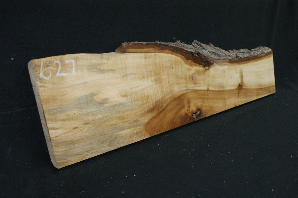 Lime wood   987 L x 270 - 165 W x 41 D (mm)   (627) Lime