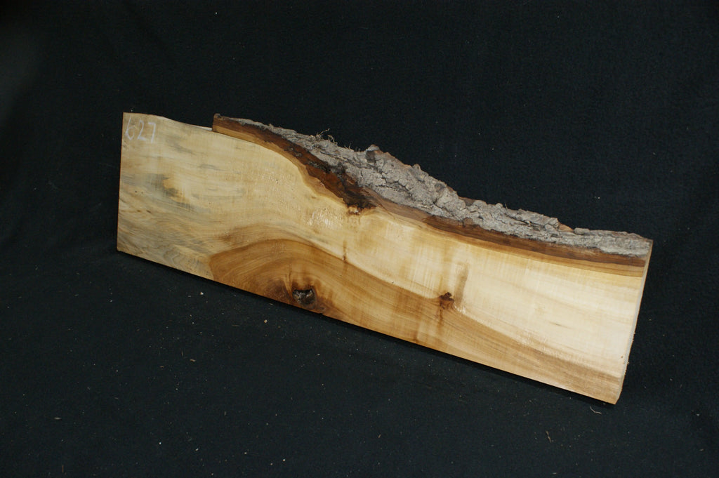 Lime wood   987 L x 270 - 165 W x 41 D (mm)   (627) Lime
