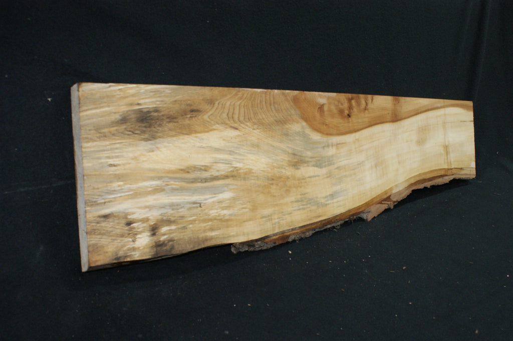 Lime wood   987 L x 270 - 165 W x 41 D (mm)   (627) Lime