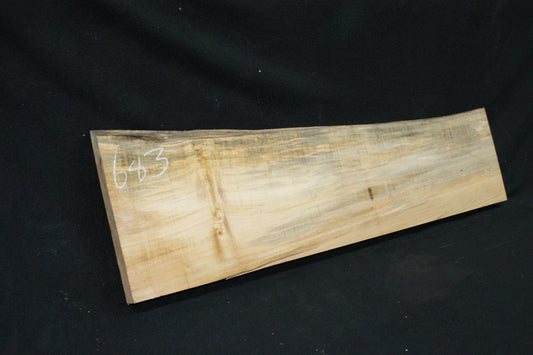 Lime wood, 907 L x 274-227 W x 47 D (mm) shelving, woodcarving, mantel     (683)