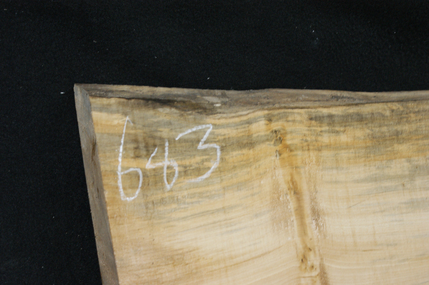 Lime wood, 907 L x 274-227 W x 47 D (mm) shelving, woodcarving, mantel     (683)