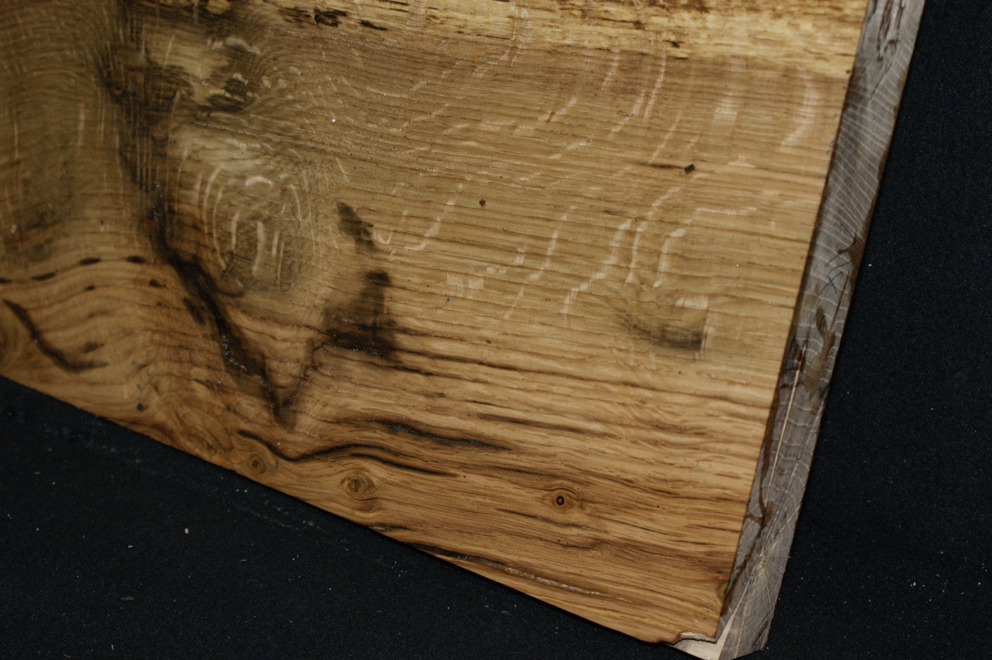 (74) TURKEY OAK, 910 L x 304 W x 44 D mm, RUSTIC HARDWOOD, CRAFTS, SHELVING.