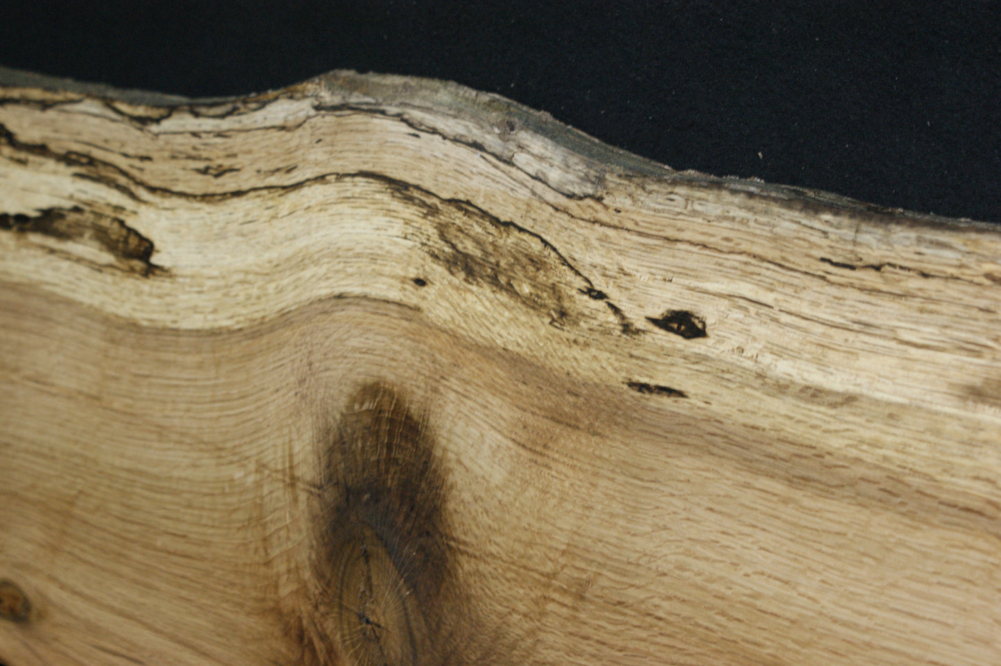 (76) SPALTED TURKEY OAK, 1016 L x 315 W x 45 D mm, RUSTIC HARDWOOD, CRAFTS, SHELVING