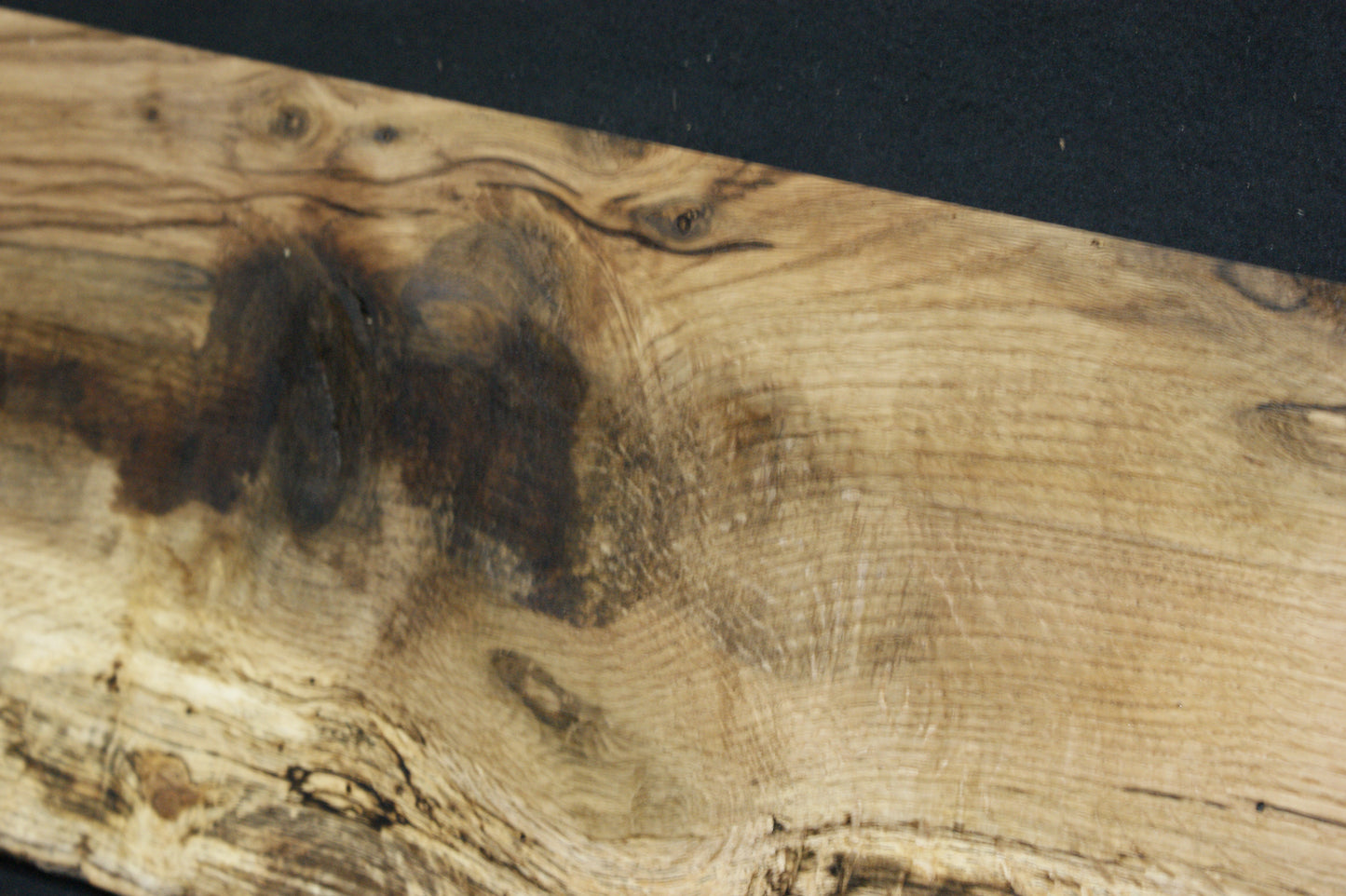 (77) SPALTED TURKEY OAK, 1032 L x 315 W x 45 D mm, RUSTIC HARDWOOD, CRAFTS, SHELVING